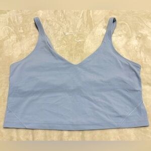 Lululemon baby blue sports bra